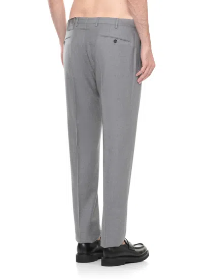 Incotex Slim Fit Chino Trousers In Gray