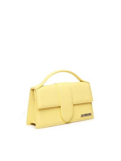 Jacquemus Le Bambino Ivory Bag Women In Yellow