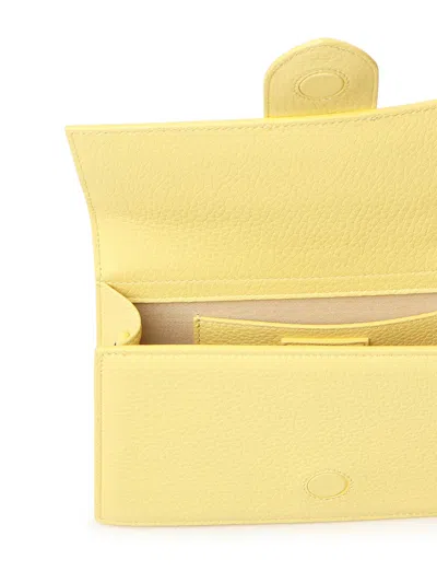 Jacquemus Le Bambino Ivory Bag Women In Yellow