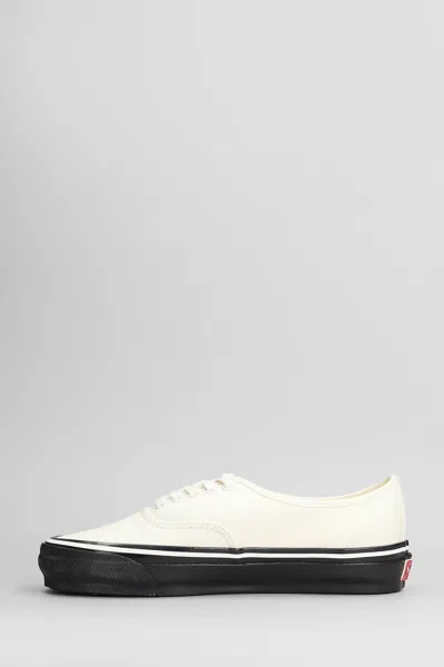Vans Lx Authentic 44 Sneakers In White Canvas In White