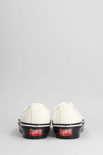 Vans Lx Authentic 44 Sneakers In White Canvas In White