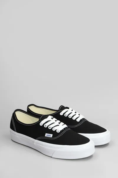 Vans Lx Authentic Reissue 44 Canvas Low-top Sneakers In Black