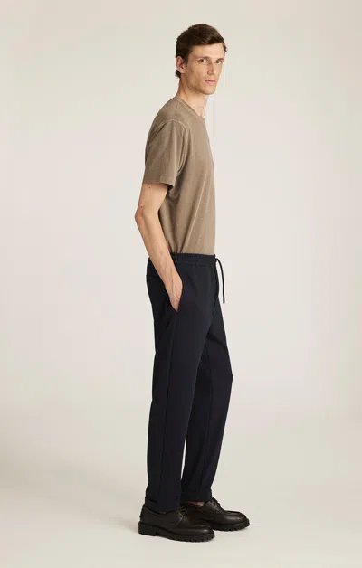 Mavi Jersey Pants In Baritone Blue In Blue
