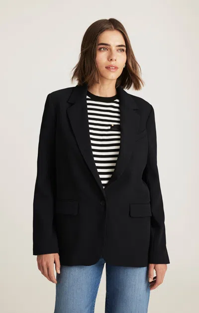 Mavi Edition Blazer In Dark Navy In Blue