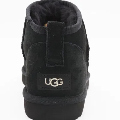 Ugg Ankle-height Sheepskin Boots With Plush Insole In Blue