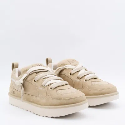 Ugg Lo Lowmel Mesh And Suede Sneakers In Animal Print