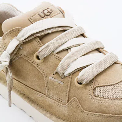 Ugg Lo Lowmel Mesh And Suede Sneakers In Animal Print