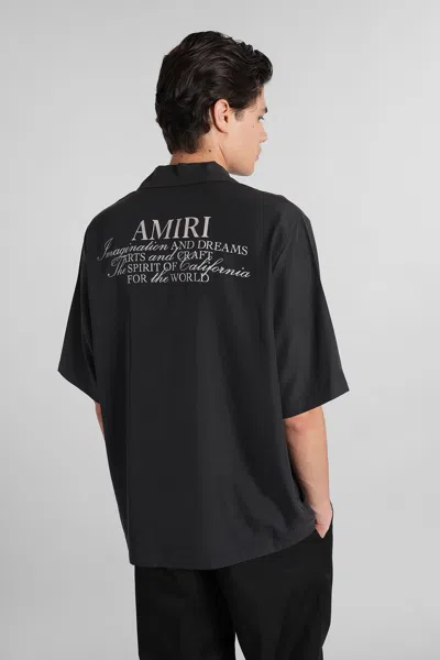 Amiri Shirt In Black Modal In Black