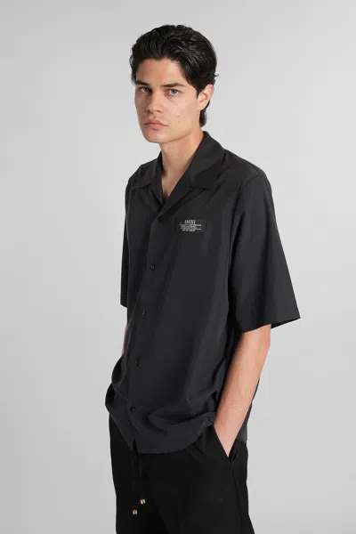 Amiri Shirt In Black Modal In Black