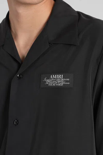 Amiri Shirt In Black Modal In Black