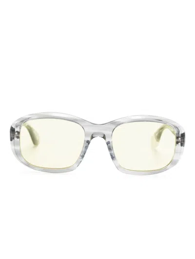 X BLANC OVAL SHAPE 太阳眼镜