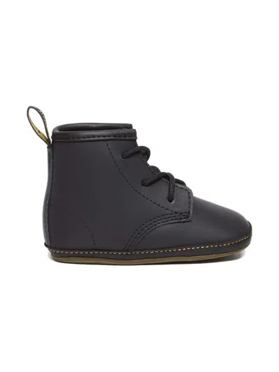 Dr. Martens 1460 Auburn Boots In Black