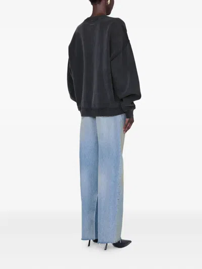 Anine Bing Miles Crewneck Sweatshirt In Multi