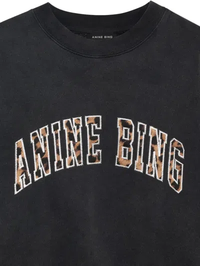 Anine Bing Miles Crewneck Sweatshirt In Multi