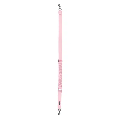 Marc Jacobs The Thin Outline Logo Webbing Strap In Pink