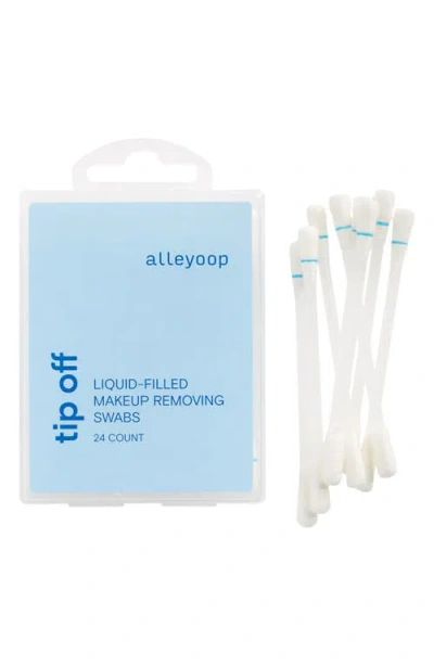 Alleyoop Tip Off Liquid-filled Makeup Removing Swabs In Blue