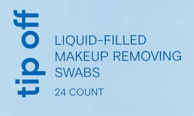 Alleyoop Tip Off Liquid-filled Makeup Removing Swabs In Blue