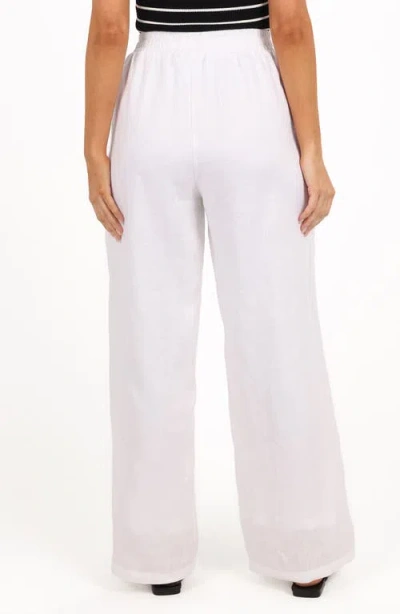 Petal And Pup Petal & Pup Wren Linen Pants In Red