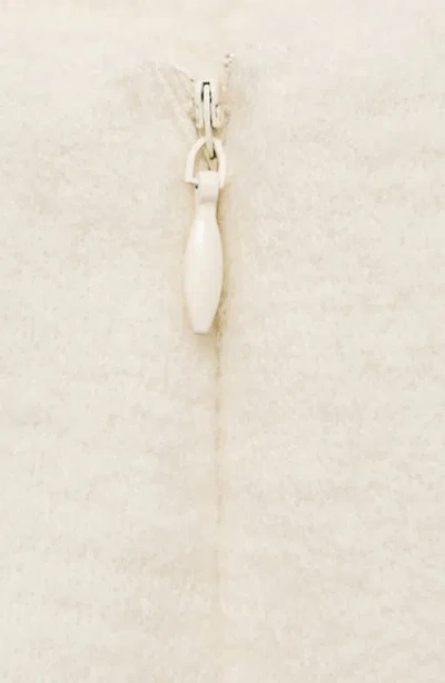 Mango Lonce Wool Blend Maxi Skirt In Sand