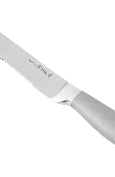 Henckels Cutlery Modernis 4-piece Steak Knife Set In Silver