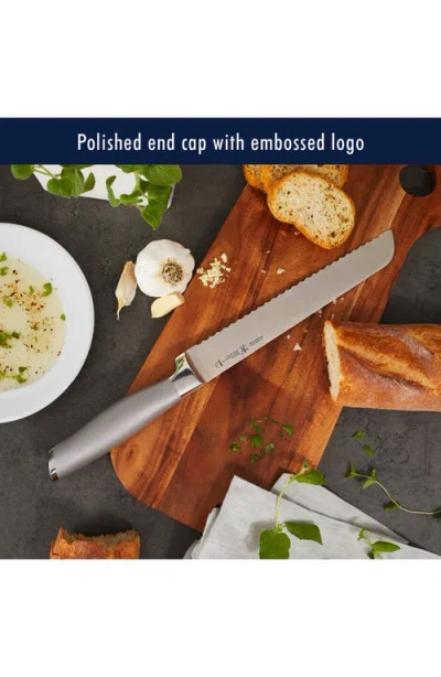 Henckels Cutlery Modernist 13-piece Knife Block Set In Silver