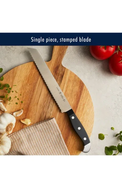 Henckels Cutlery Statement 15-piece Knife Block Set In Black