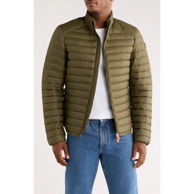 Save The Duck Francesco Packable Jacket In Green