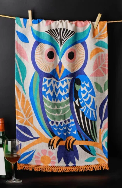 Tiramisu Whimsical Owl Kitchen Towel Set