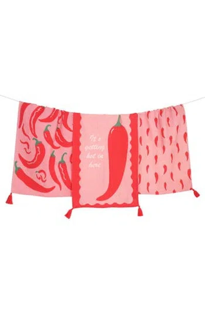 Tiramisu Chili Pepper Kitchen Towel Set