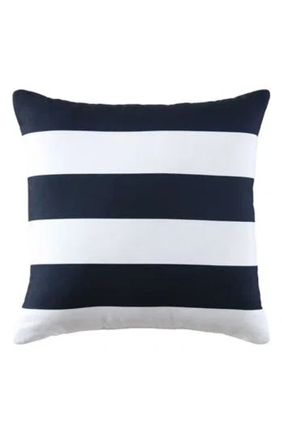 Nautica Sailor Stripe Printed Square Decorative Pillow, 18" X 18" In Multi