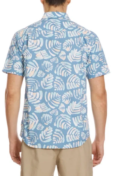 Quiksilver Men's Shades Classic Stretch Woven Shirt In Blue