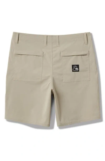 Quiksilver Dna Amphibian Hybrid Board Shorts In Gray