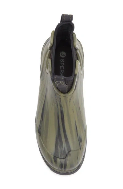 Sperry Float Waterproof Rain Boot In Green