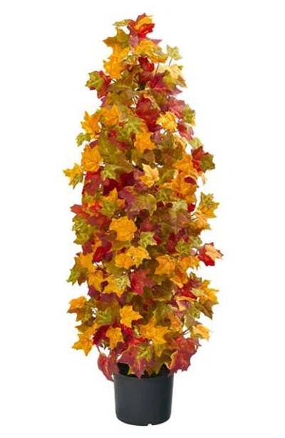 Nearly Natural 39-inch Autumn Maple Artificial Tree In Multi