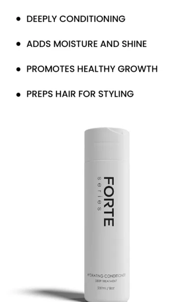 Forte Series Hydrating Conditioner In White
