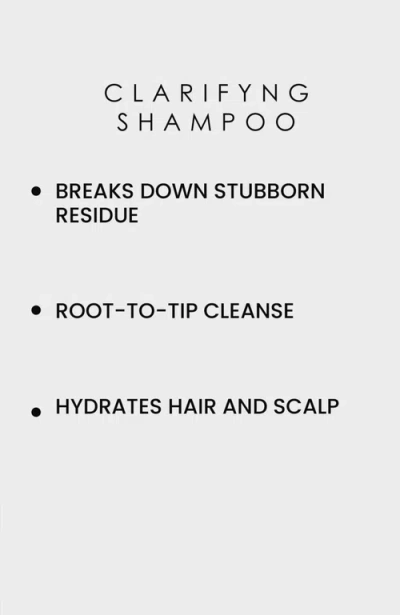 Forte Series Clarifying Shampoo In Black