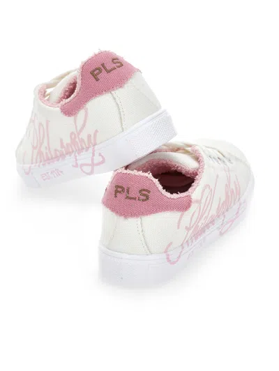 Philosophy Di Lorenzo Serafini Philosophy Kids  Girls' Sneakers With Philosophy Logo In Animal Print