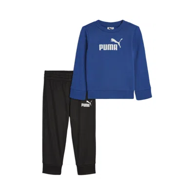 Puma Matching Sets Toddlers' Fleece Sweatshirt And Joggers In Blue