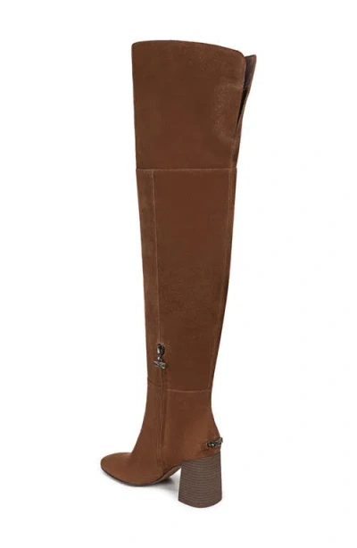 Circus Ny By Sam Edelman Women's Brigid Wide-calf Over-the-knee Block-heel Boots In Brown