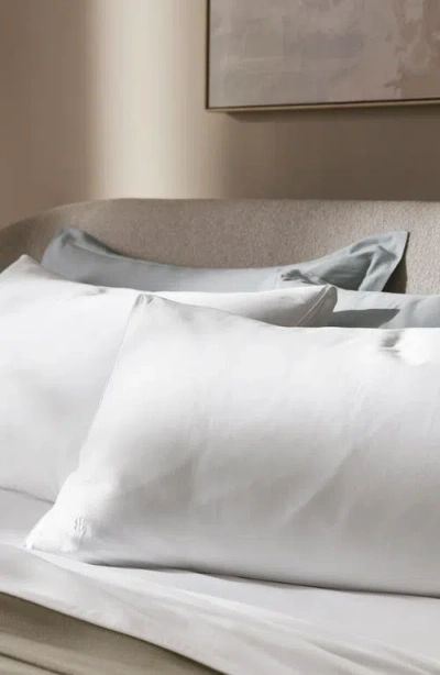 Boll & Branch Signature Piped Edge Sheet Set In White