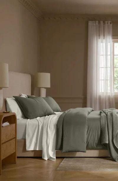 Boll & Branch Signature Comforter Set In Green