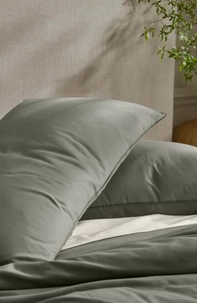 Boll & Branch Signature Comforter Set In Green