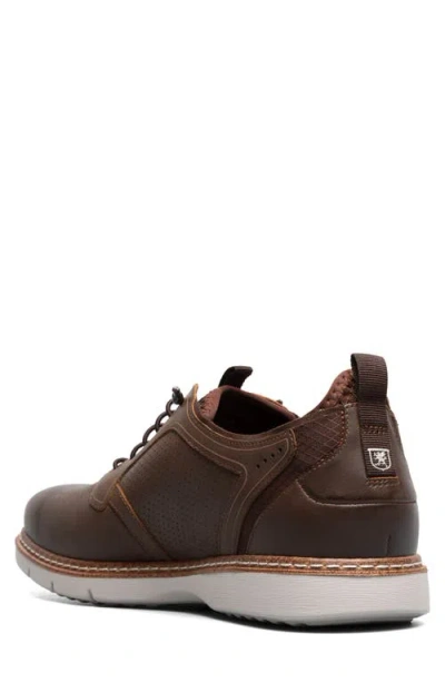 Stacy Adams Sync Perforated Elastic Lace Derby In Neutral