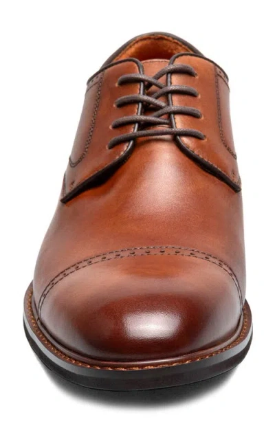 Stacy Adams Bailey Cap Toe Derby In Brown