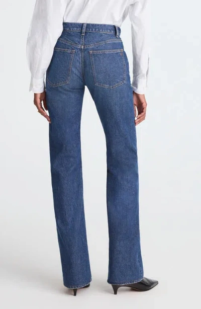 Madewell Relaxed Fit Bootcut Jeans In Blue
