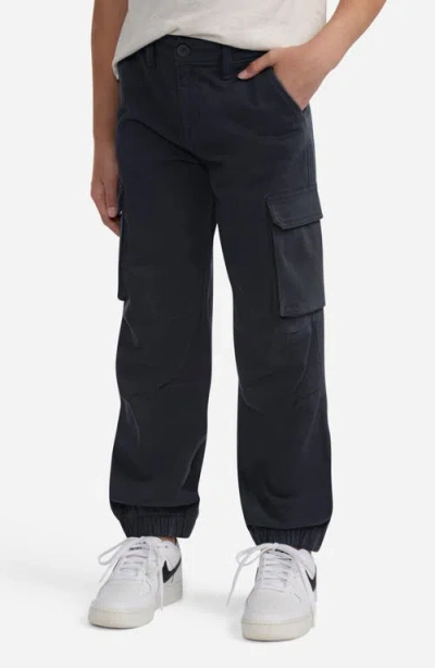 Abercrombie Girls Elevated Cargo Joggers In Black
