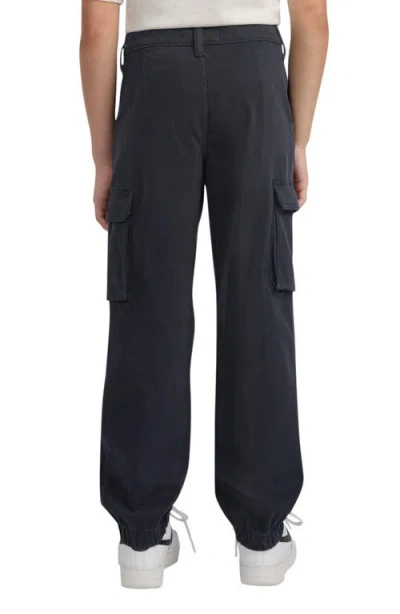 Abercrombie Girls Elevated Cargo Joggers In Black