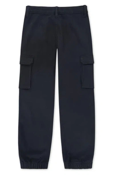 Abercrombie Girls Elevated Cargo Joggers In Black
