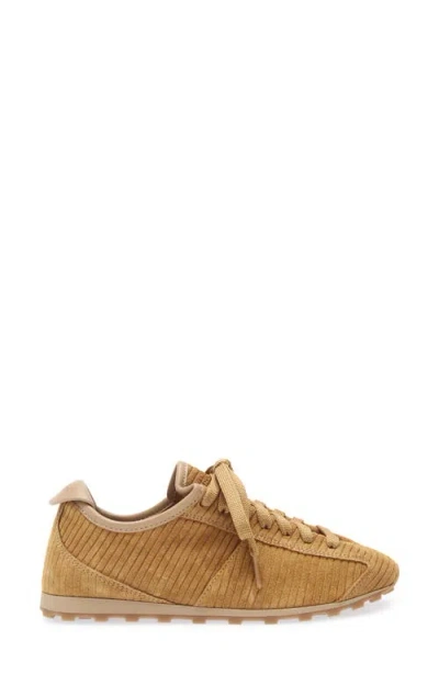 Jacquemus Les Tennis Sneakers In Soft Crocodile-embossed Suede In Brown