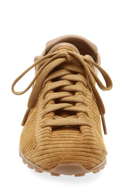 Jacquemus Les Tennis Sneakers In Soft Crocodile-embossed Suede In Brown